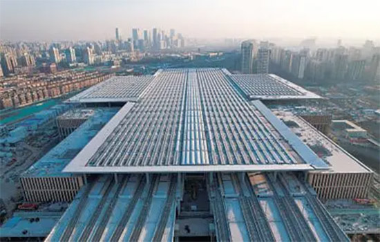 河南舞陽鋼廠參與亞洲最大火車站改建工程